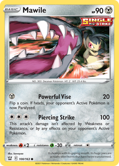 Mawile #100/163 Common / Battle Styles