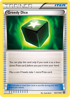 Greedy Dice #102/114 Uncommon / Steam Siege