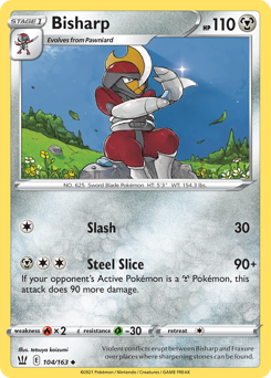 Bisharp #104/163 Uncommon / Battle Styles