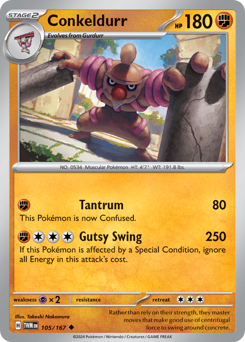 Conkeldurr #105/167 Uncommon / Twilight Masquerade