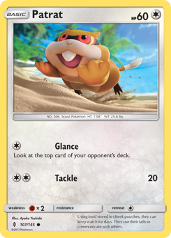 Patrat #107/145 Common / Guardians Rising