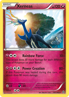 Xerneas #107/162 Rare (Holofoil) / BREAKthrough