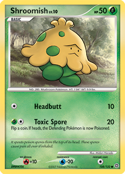 Shroomish #108/132 Common / Secret Wonders