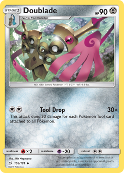 Doublade #108/181 Uncommon / Team Up