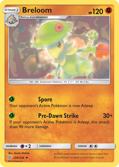 Breloom #108/236 Uncommon / Unified Minds
