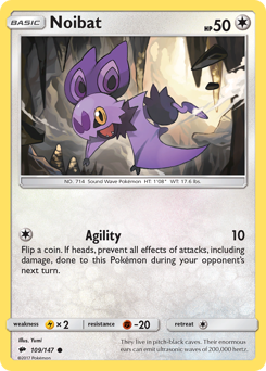 Noibat #109/147 Common / Burning Shadows