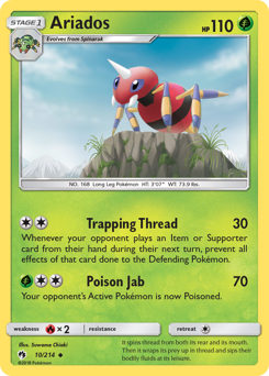 Ariados #010/214 Uncommon / Lost Thunder