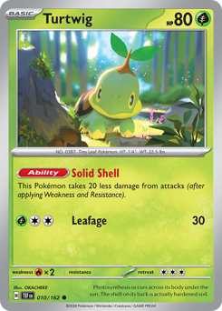 Turtwig #010/162 Common / Temporal Forces