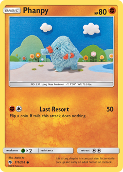 Phanpy #111/214 Common / Lost Thunder