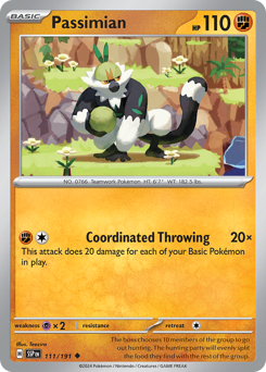Passimian #111/191 Uncommon (Reverse Holofoil) / Surging Sparks