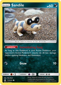 Sandile #113/214 Common / Unbroken Bonds