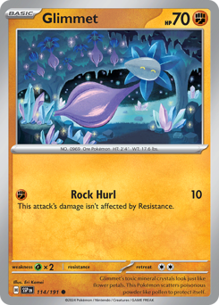 Glimmet #114/191 Common / Surging Sparks