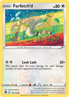 Farfetch'd #115/172 Common / Brilliant Stars