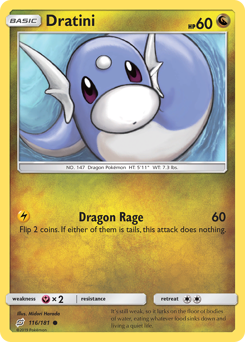 Dratini #116/181 Common / Team Up