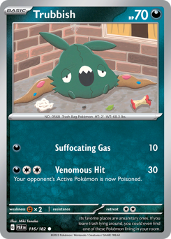 Trubbish #116/182 Common / Paradox Rift