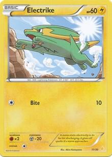 Electrike #11/30 Common / XY Trainer Kit : Pikachu Libre & Suicune