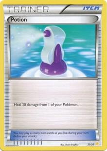 Potion #21/30 Common / XY Trainer Kit : Pikachu Libre & Suicune