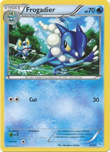 Frogadier #21/30 Common / XY Trainer Kit : Pikachu Libre & Suicune
