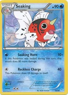 Seaking #12/30 Common / XY Trainer Kit : Pikachu Libre & Suicune
