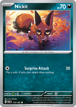 Nickit #119/182 Common / Paradox Rift