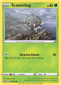 Scatterbug #011/163 Common / Battle Styles