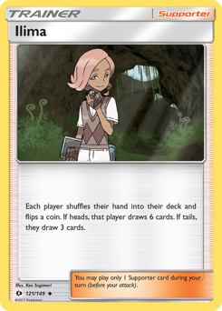 Ilima #121/149 Uncommon / Sun & Moon
