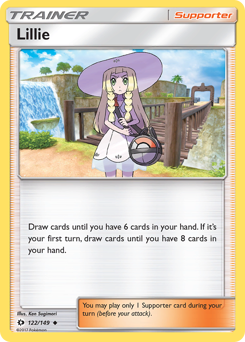 Lillie #122/149 Uncommon / Sun & Moon