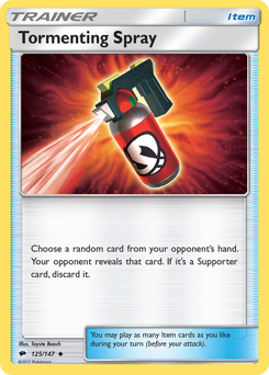 Tormenting Spray #125/147 Uncommon / Burning Shadows