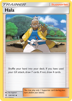 Hala #126/145 Uncommon (Reverse Holofoil) / Guardians Rising