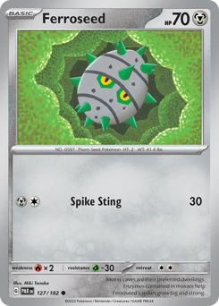 Ferroseed #127/182 Common / Paradox Rift
