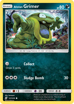 Alolan Grimer #127/236 Common / Unified Minds