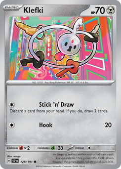 Klefki #128/191 Common (Reverse Holofoil) / Surging Sparks