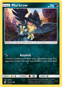 Murkrow #128/236 Common / Unified Minds