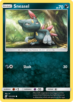 Sneasel #131/236 Common / Unified Minds
