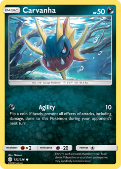 Carvanha #132/236 Common / Cosmic Eclipse