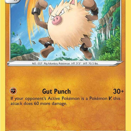 Primeape #134/264 Uncommon (Reverse Holofoil) / Fusion Strike
