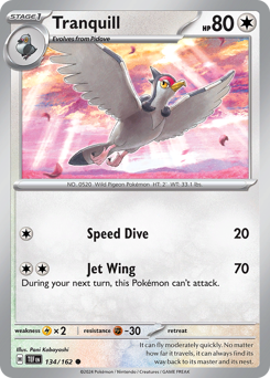 Tranquill #134/162 Common  / Temporal Forces