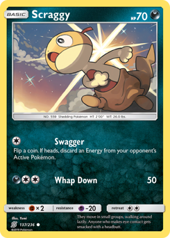 Scraggy #137/236 Common / Unified Minds