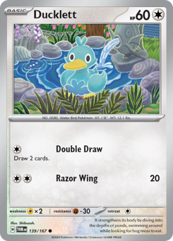 Ducklett #139/167 Common / Twilight Masquerade