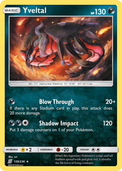 Yveltal #139/236 Holo Rare (Holofoil) / Unified Minds
