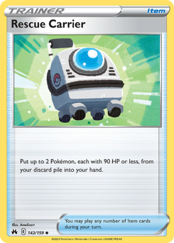 Rescue Carrier #142/159 Uncommon / Crown Zenith