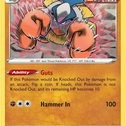 Hariyama #143/264 Uncommon (Reverse Holofoil) / Fusion Strike