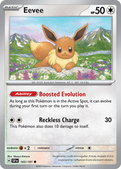 Eevee #143/191 Common / Surging Sparks