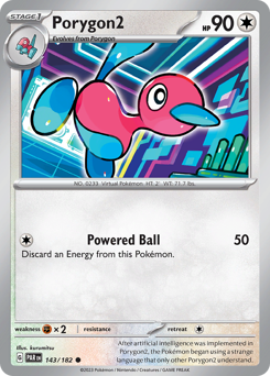 Porygon2 #143/182 Common (Reverse Holofoil) / Paradox Rift