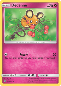 Dedenne #145/236 Uncommon / Unified Minds