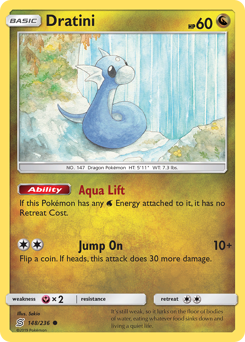 Dratini #148/236 Common / Unified Minds