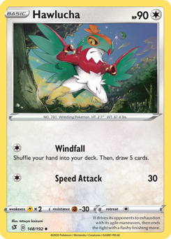 Hawlucha #148/192 Uncommon / Rebel Clash
