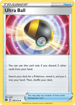 Ultra Ball #150/172 Uncommon (Reverse Holofoil) / Brilliant Stars