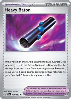 Heavy Baton #151/162 Uncommon (Reverse Holofoil) / Temporal Forces