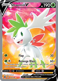 Shaymin V #152/172 Ultra Rare (Holofoil) / Brilliant Stars